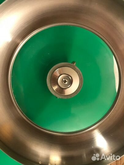 Крышка металл + стекло 20см