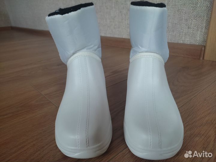 Сапоги резиновые женские утепленные