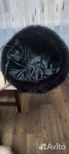 Берет норковый