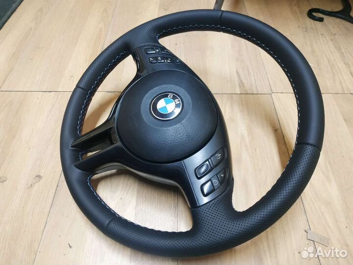 Руль бмв Е46 Е39 Е53 Sport с аэрбегом и кнопками