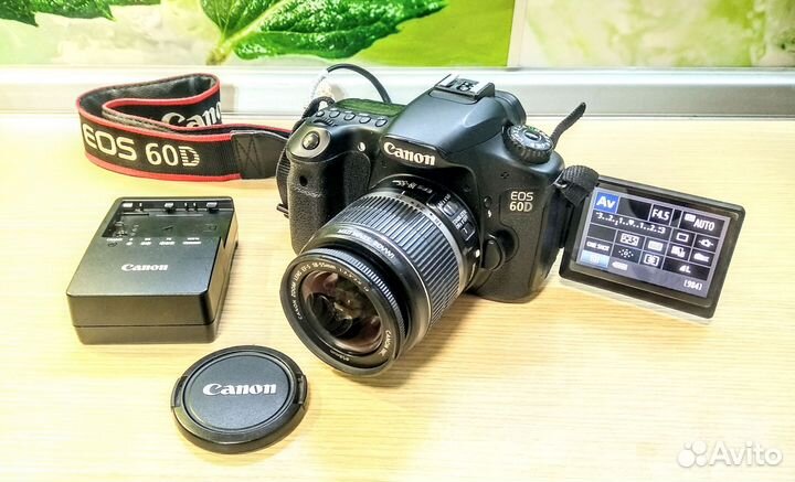 Зеркальный фотоаппарат canon eos 60d