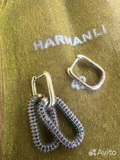 Серьги италия