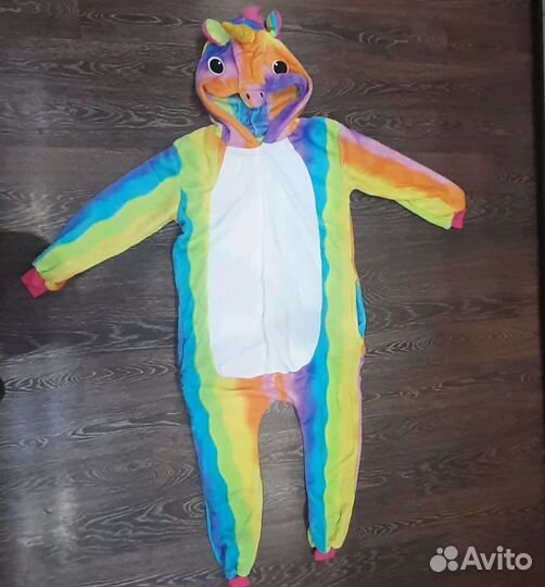 Пижама кигуруми единорог