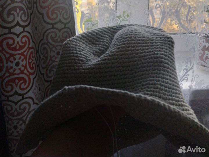 Женская беретка серая