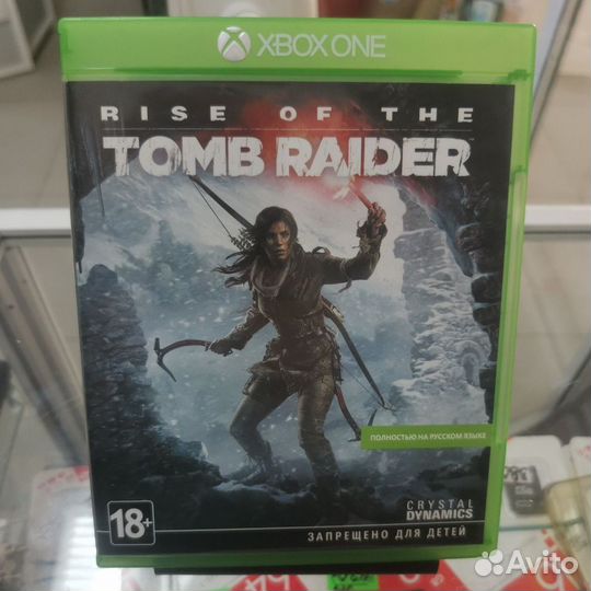 Диск Rise of Tomb raider xbox