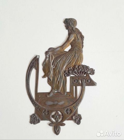 Старинная накладка от фотоальбома