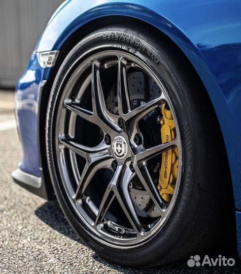 Кованые диски в стиле HRE для Porsche Cayman R19