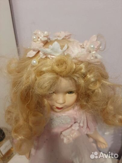 Кукла фарфоровая Ангел