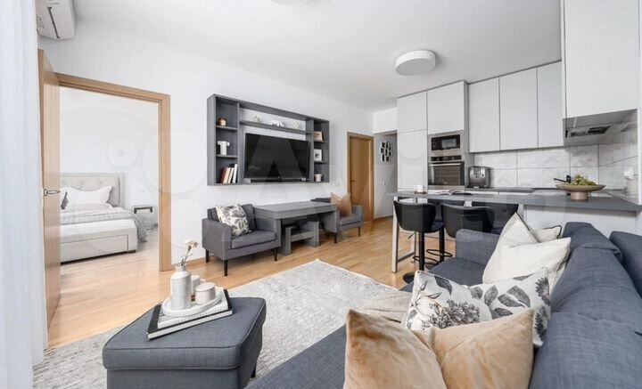 3-к. квартира, 65 м², 12/21 эт.