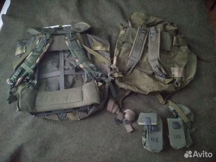 Рюкзак Элис Alice / баул армия -2 шт. - 30л и 65 л