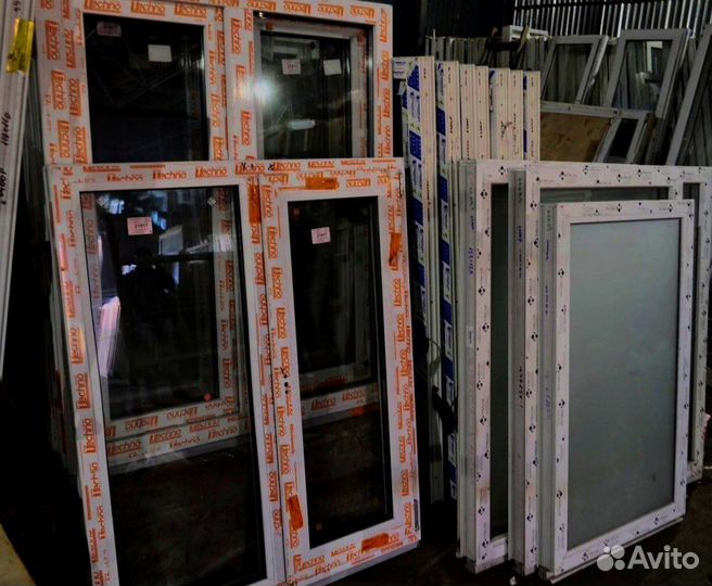 Окна пластиковые бу