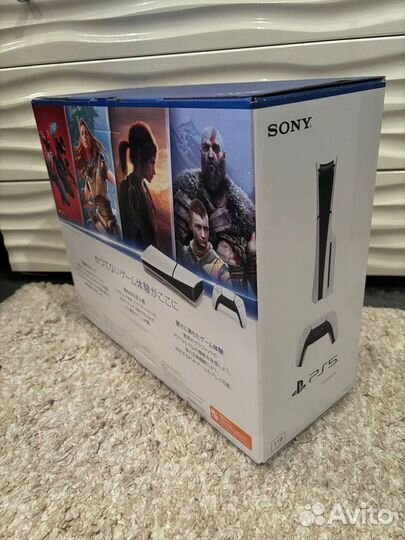 Sony Playstation PS5 Slim disc, 1 тб, CFI-2000A