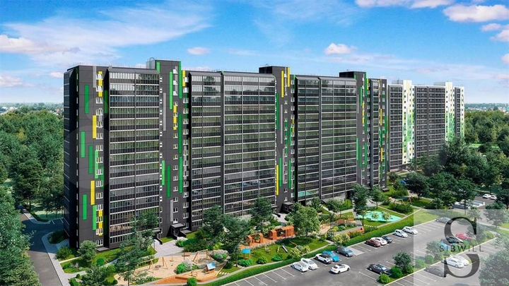 1-к. квартира, 46 м², 2/15 эт.