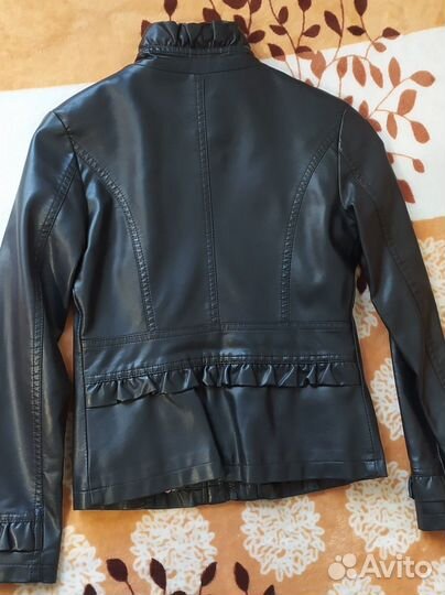 Куртка кожаная
