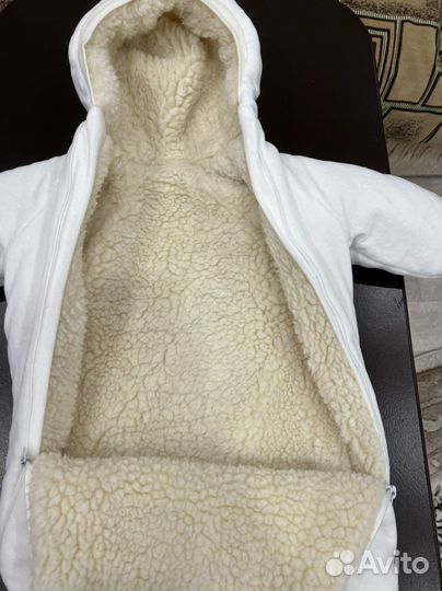 Зимний конверт в коляску