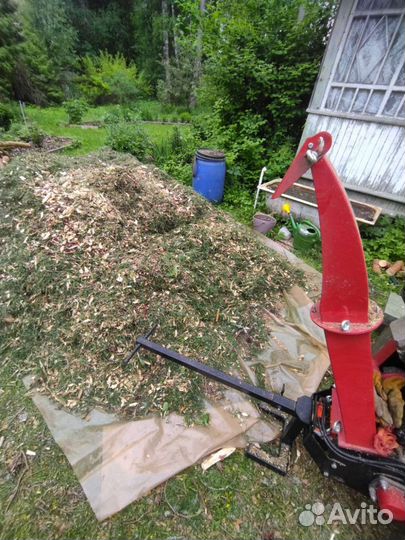 Дробление веток садовый