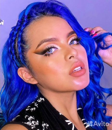 Цветные линзы, голубые, заленые, карие, серые