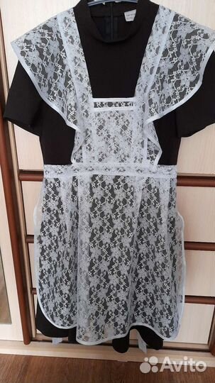 Школьная форма фартук и платье