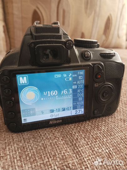 Зеркальный фотоаппарат nikon d3100