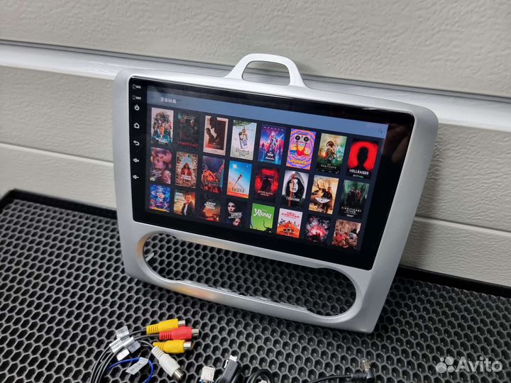 Магнитола на Ford Focus 1/16гб android 10