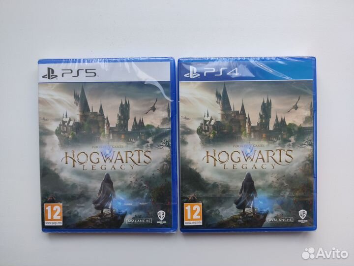 Hogwarts legacy ps4/ps5 новый диск