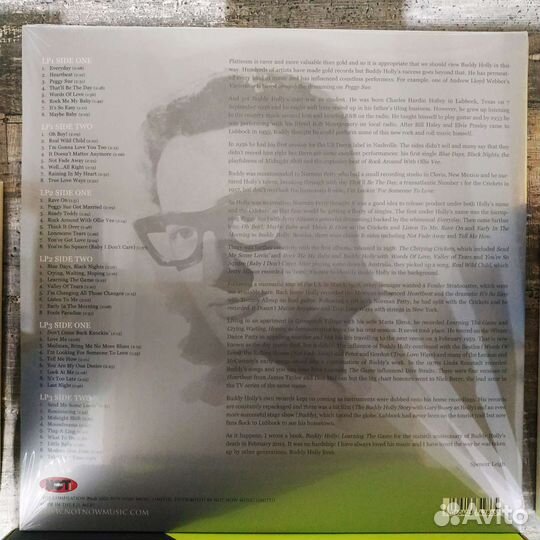 Buddy Holly–The Platinum Collection (2020, 3 LP)
