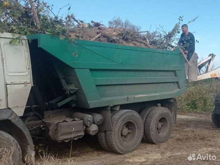 Расчистка участков, Опиловка, Опил с вышки, копка