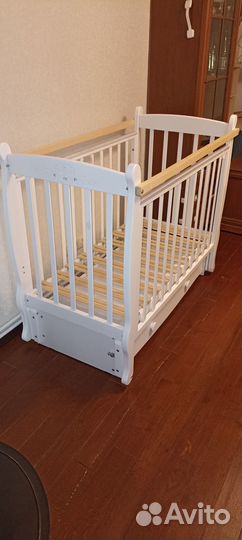 Кроватка Можга (Красная Звезда) С717 Елисей Птички