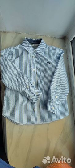 Рубашка для мальчика, H&M, 110-116