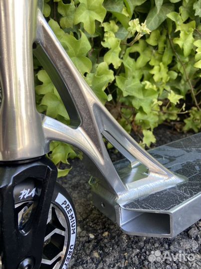 Трюковой самокат Plank Flip Chrome