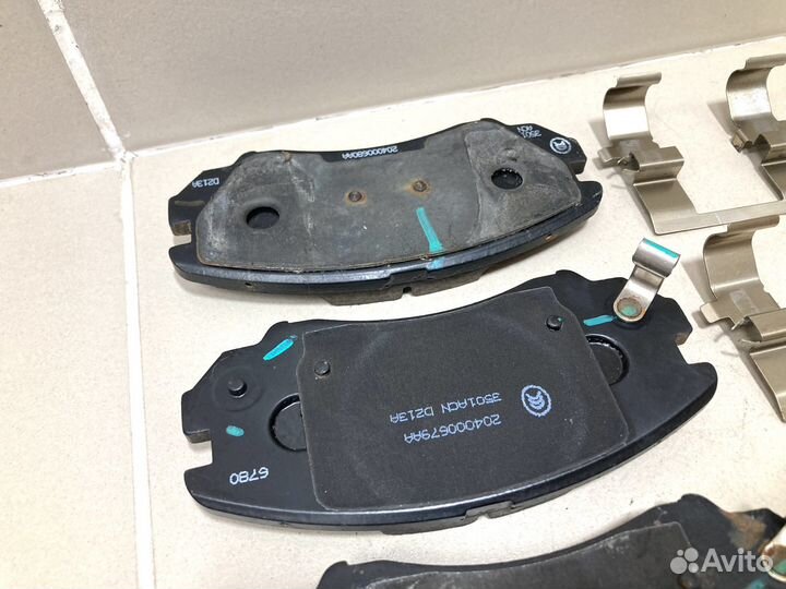 Колодки тормозн перед Chery Tiggo 7 Pro MAX 1.5 л