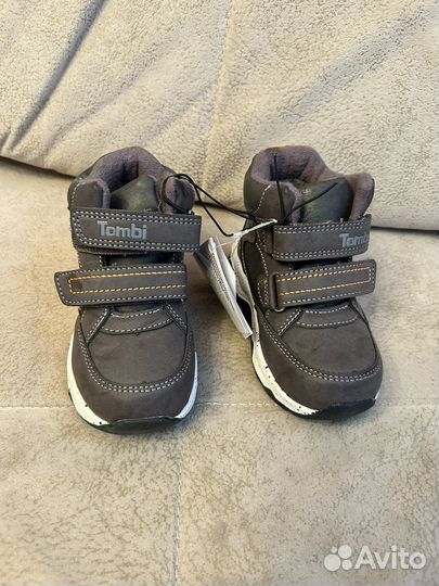 Ботинки демисезонные tombi на мальчика