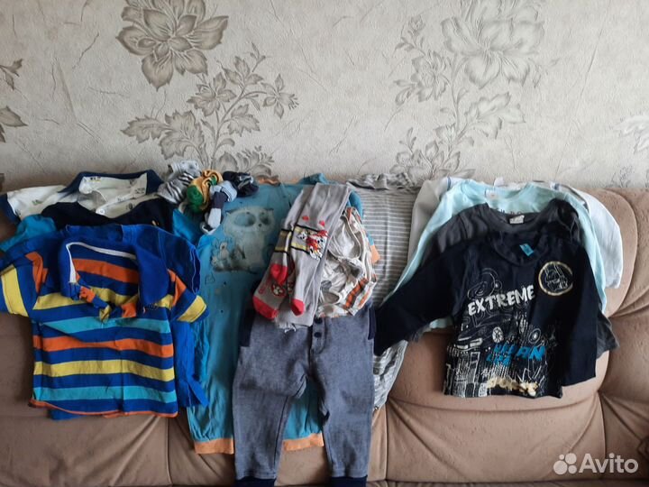 Детские вещи пакетом на мальчика