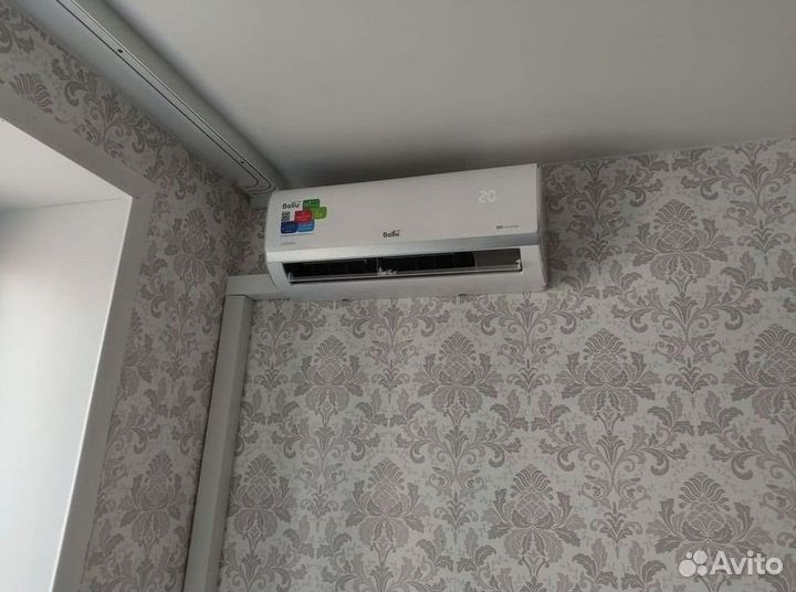 Сплит система с установкой