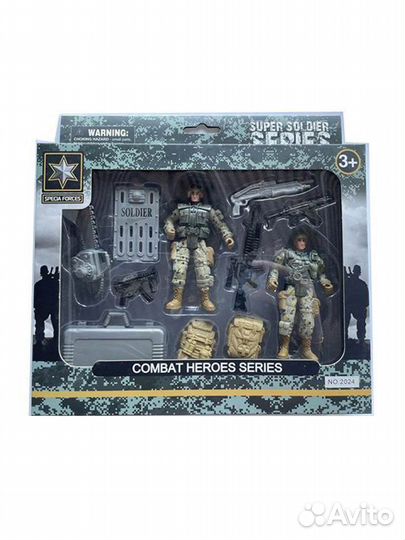 Набор Военный, 11 предметов, коробка