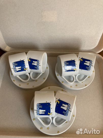 Чайные чашки с блюдцами для детей