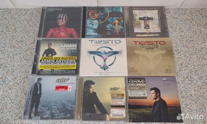 ATB / Armin Van Buuren / Delerium / Tiesto / CD