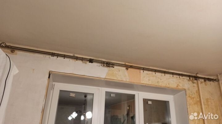 Карниз для штор металлический