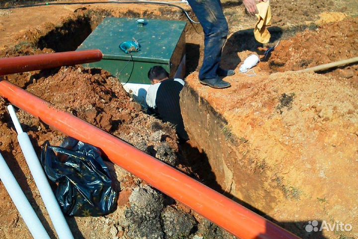 Септик для дома и дачи. На 3-5 человек. Доставка