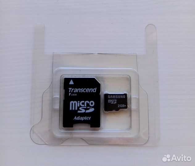 Адаптер +Карта памяти MicroSD Transcent