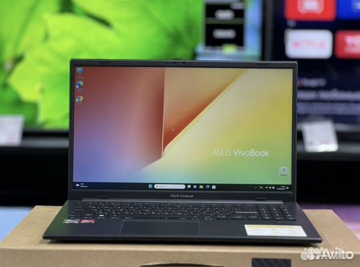 Новый Asus VivoBook IPS Ryzen 5 7th 16G DDR5 SSD