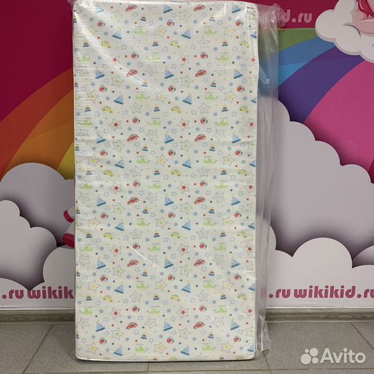 Матрас в кроватку прямоугольный (кокос), 