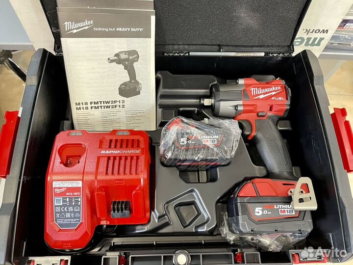 Аккумуляторный гайковёрт Milwaukee M18 4933478450