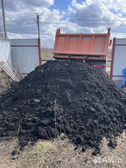 Перегной Навоз Чернозем Земля в Мешках или Валом