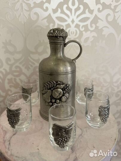 Набор для алкоголя олово