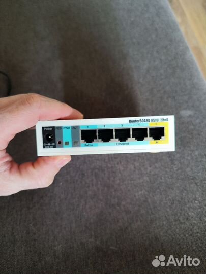 Wi-Fi роутер MikroTik RB951Ui-2HnD