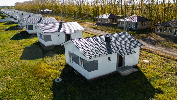 Коттедж 75 м² на участке 6 сот.