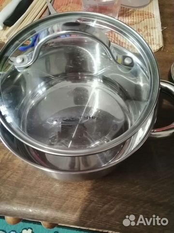 Кастрюля 1л для индукционной плиты и друг плит купить в Кемерово ...