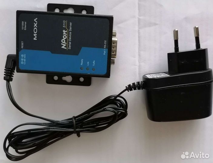 1-портовый преобразователь moxa NPort