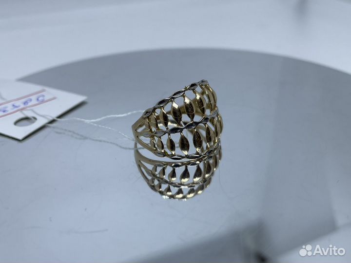 Золотое кольцо Широкое р.19